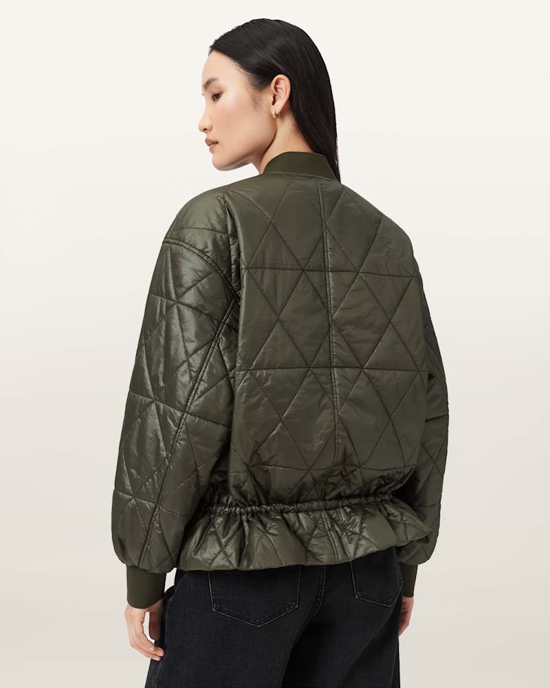Alli Quilted Bomber Jacket