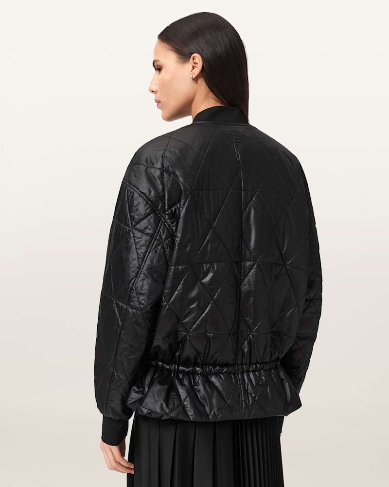 Alli Quilted Bomber Jacket