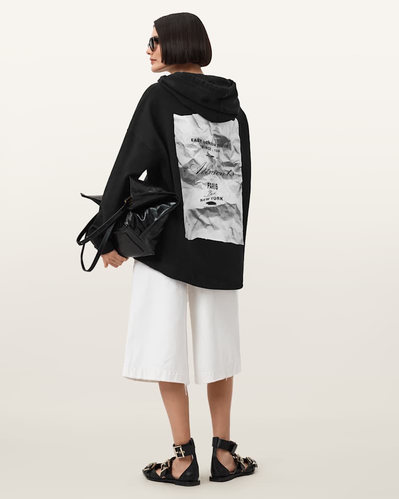Etti Scrunch Graphic Hoody