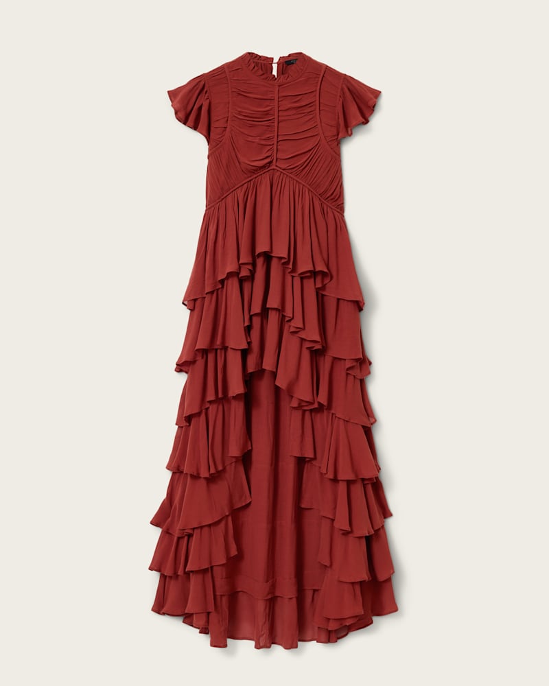 Shaela Ruffled Maxi Dress