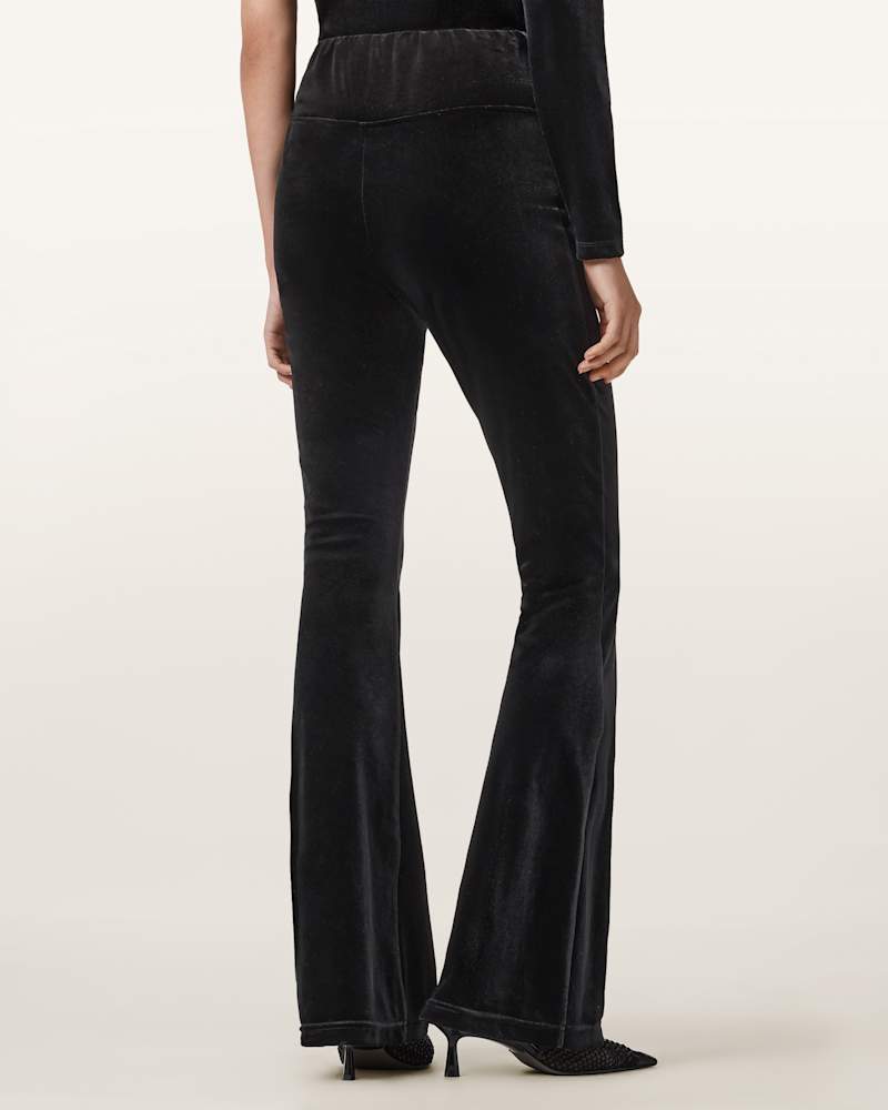 Zanni Velvet Flare Trousers
