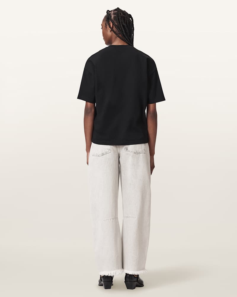 Payton High Waisted Barrel Leg Denim Jeans