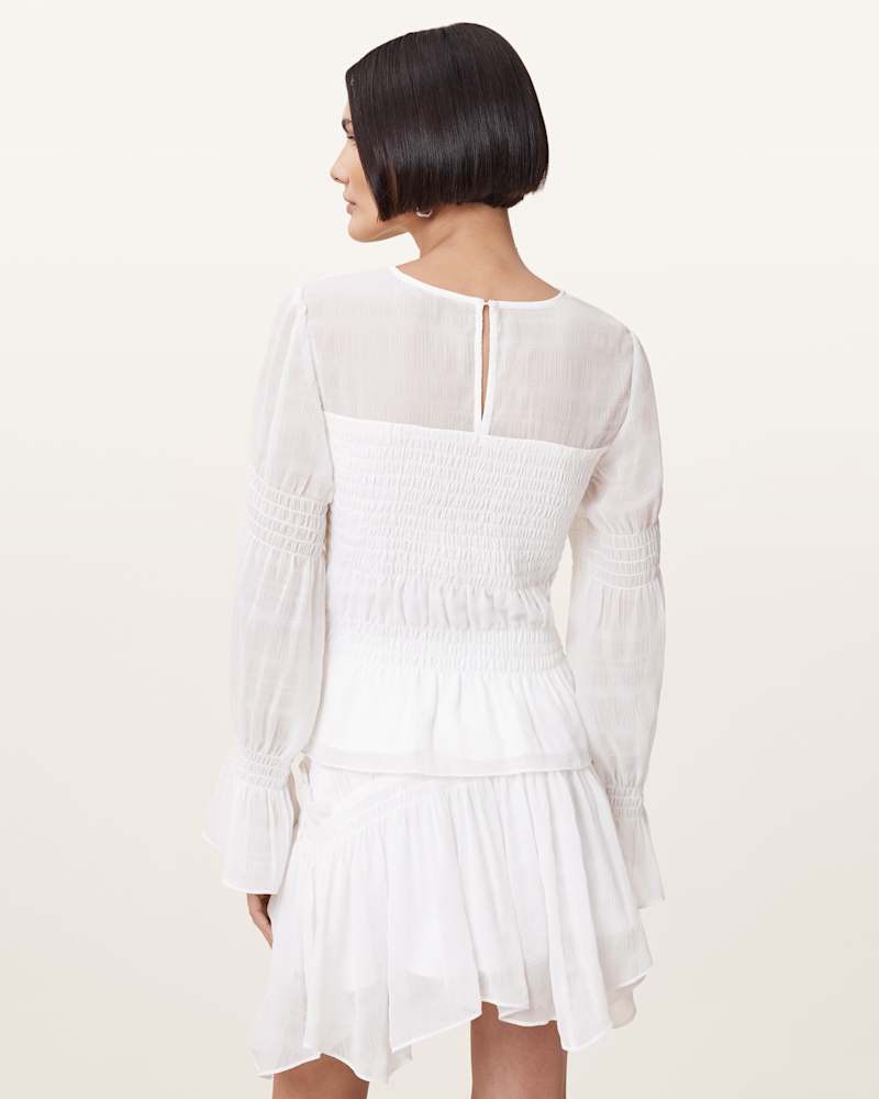 Pamela Flared Long Sleeve Top