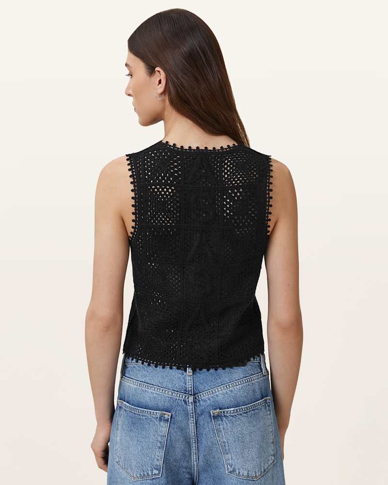 Florence Crochet Waistcoat