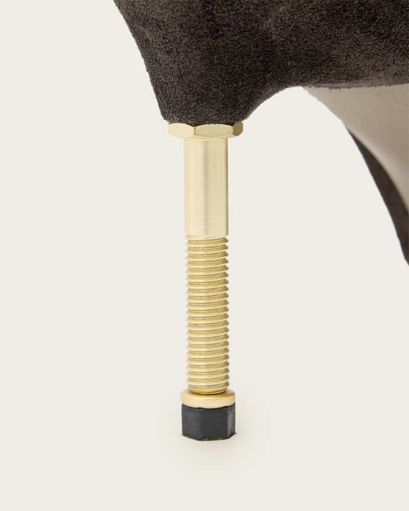 Natasha Pointed Zip Up Suede Boots