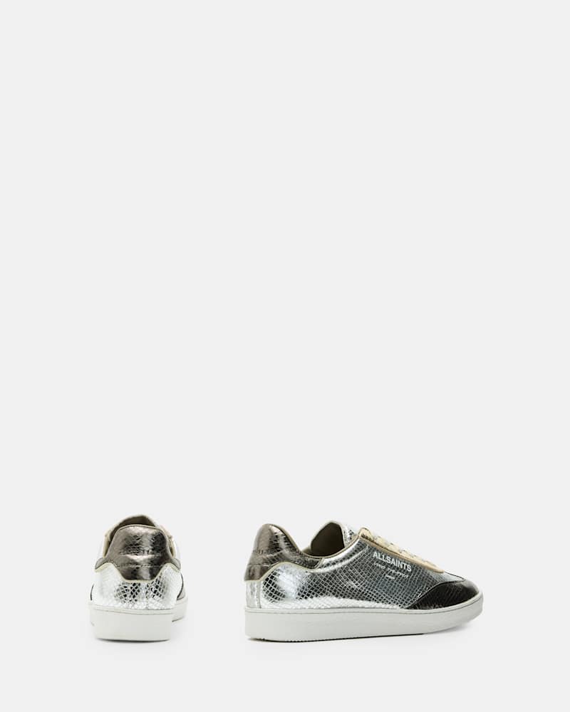 Thelma Metallic Low Top Trainers
