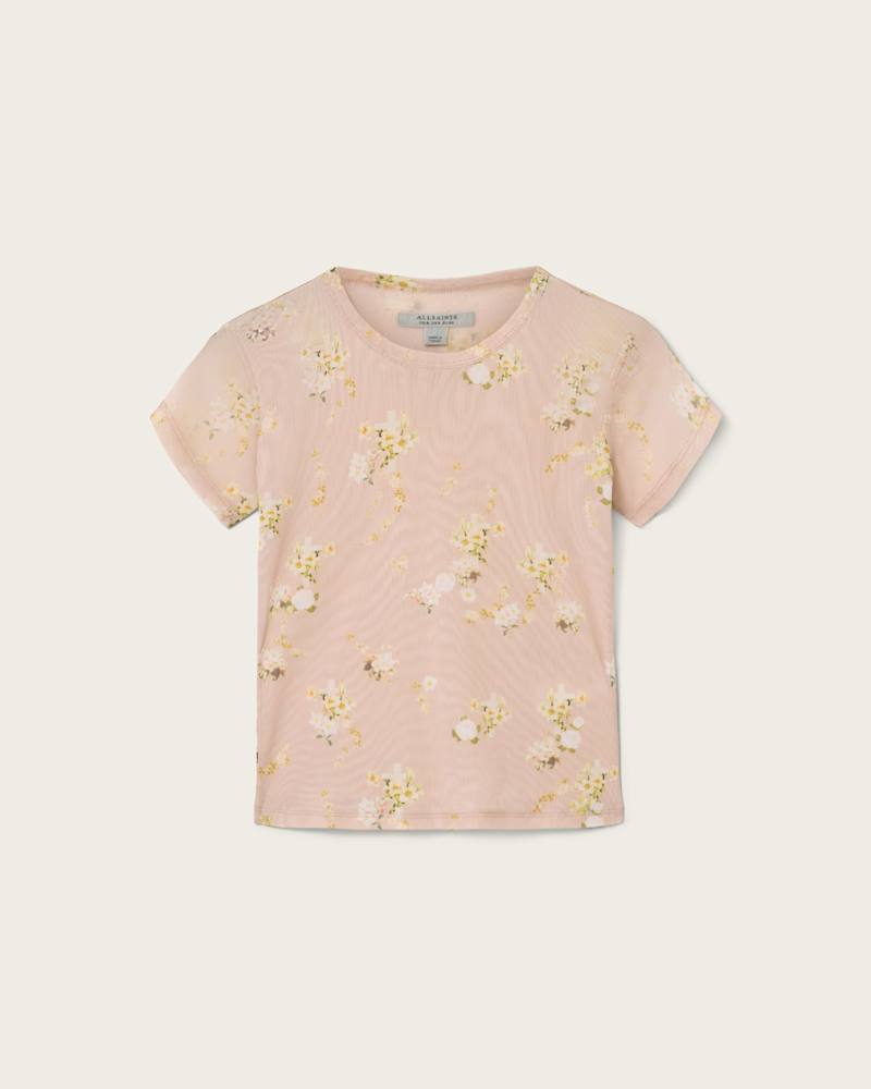 Ellie Mesh Floral T-Shirt