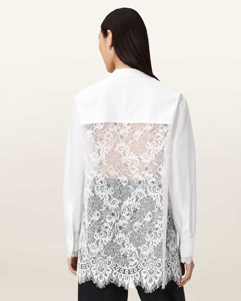 Ethel Lace Trim Shirt
