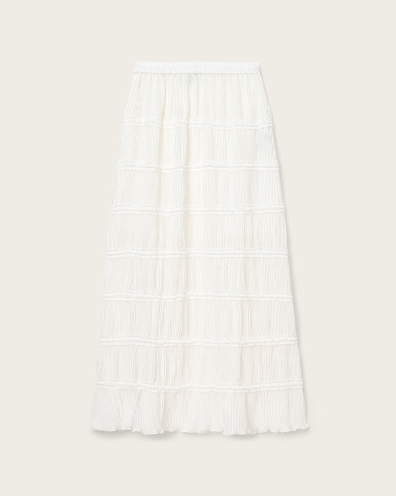 Lila Tiered Midi Skirt