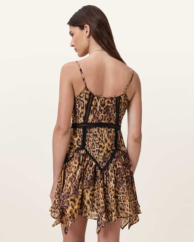 Zia Leopard Print Mini Dress