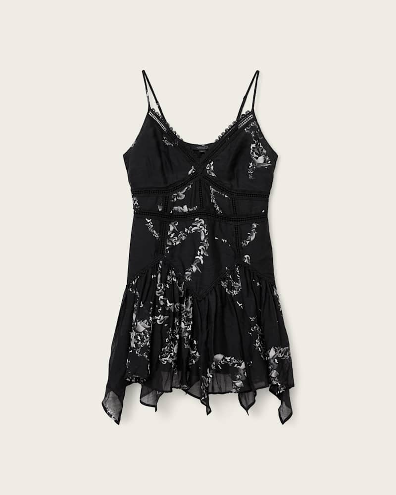 Zia Asymmetric Mini Dress 