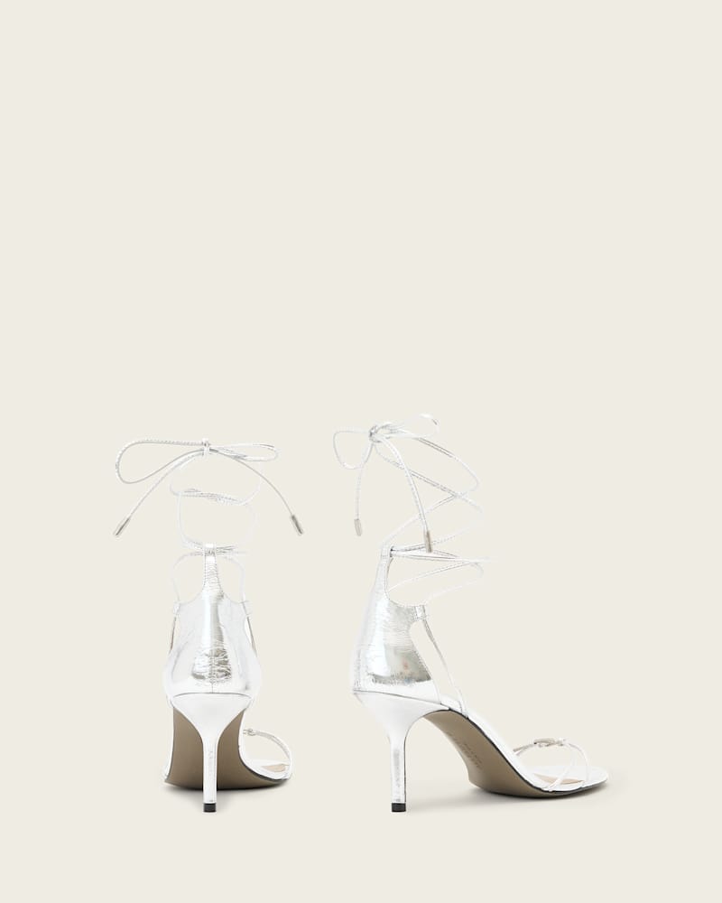 Ali Leather Siletto Sandals