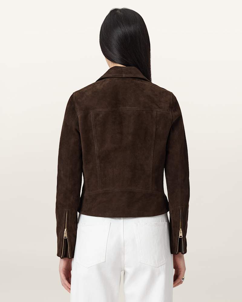 Dalby Suede Biker Jacket