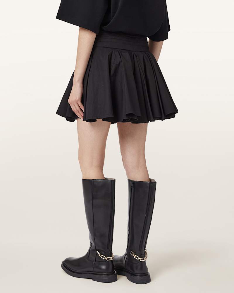 Escher Chain Leather Rider Boots