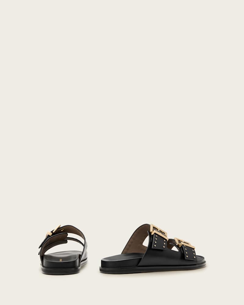 Magda Studded Leather Sandals