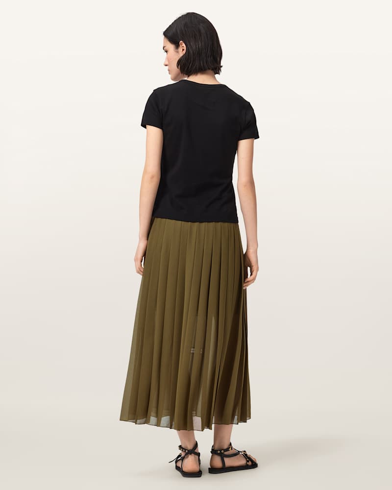 Clover Wrap Maxi Skirt