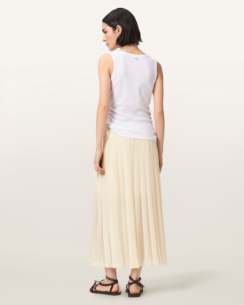 Clover Wrap Maxi Skirt