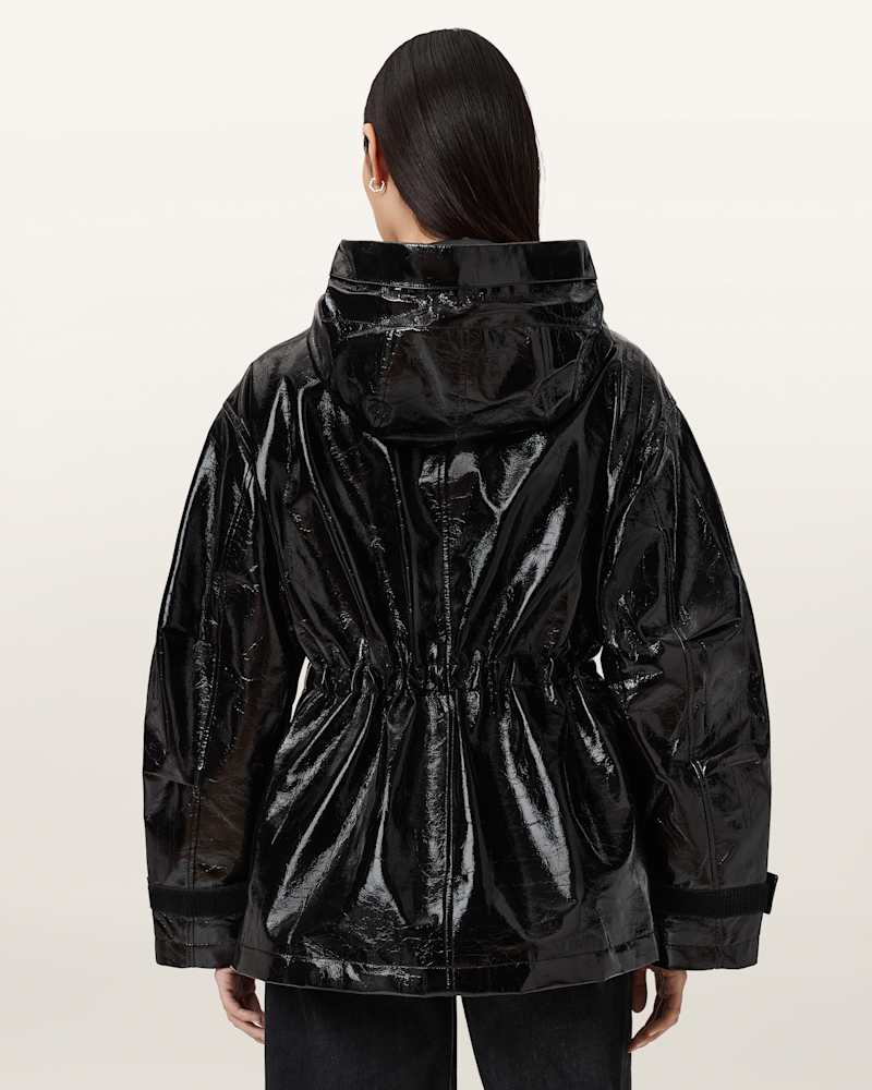 Kelsie Shine Hooded Jacket