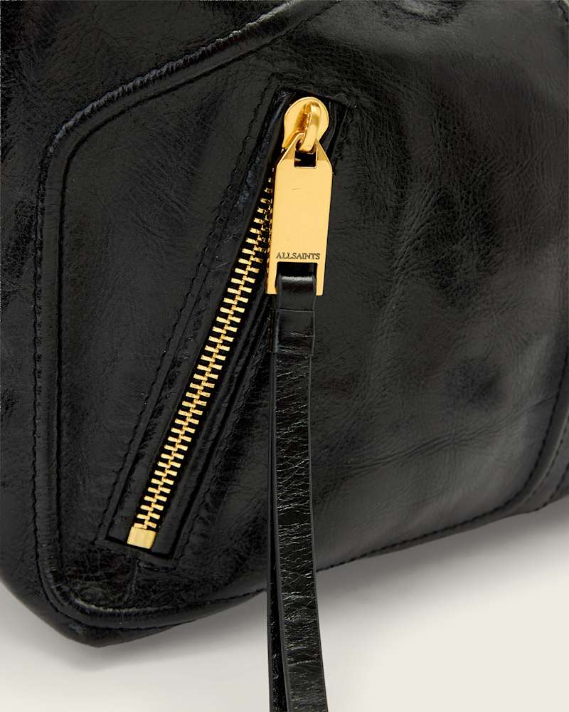 Jean Rey Leather Shoulder Bag