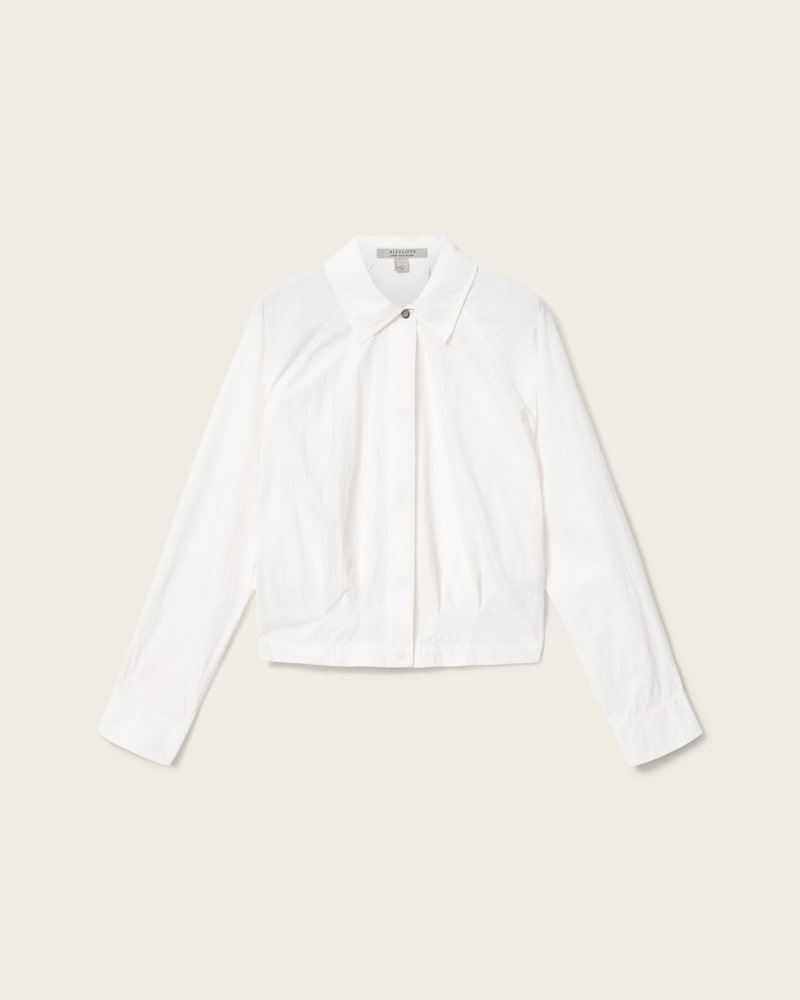 Nara Cropped Long Sleeve Shirt