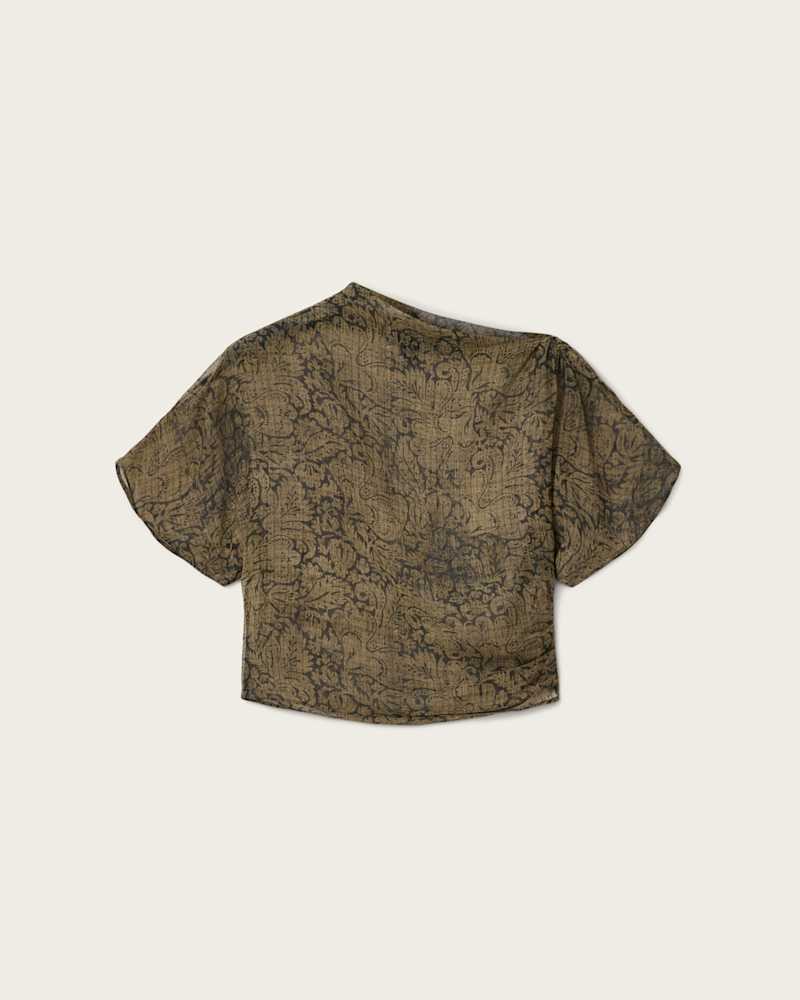 Sali Cropped Mesh Top