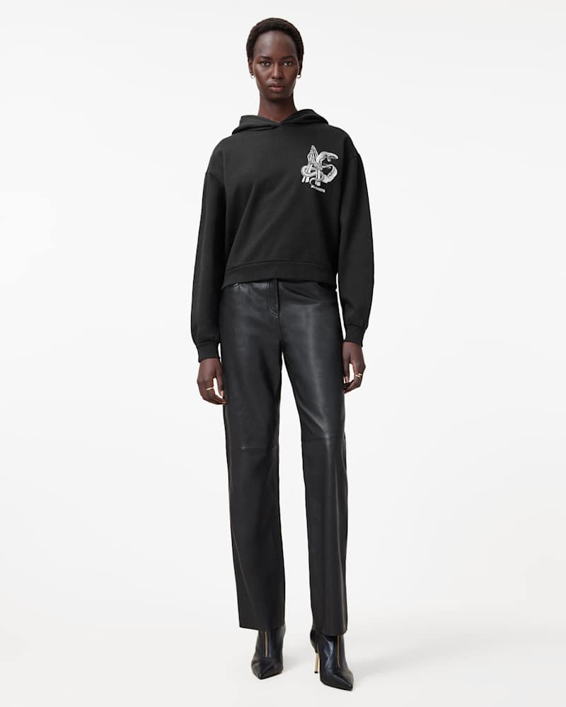 Pippa Asp Logo Relaxed Fit Hoodie
