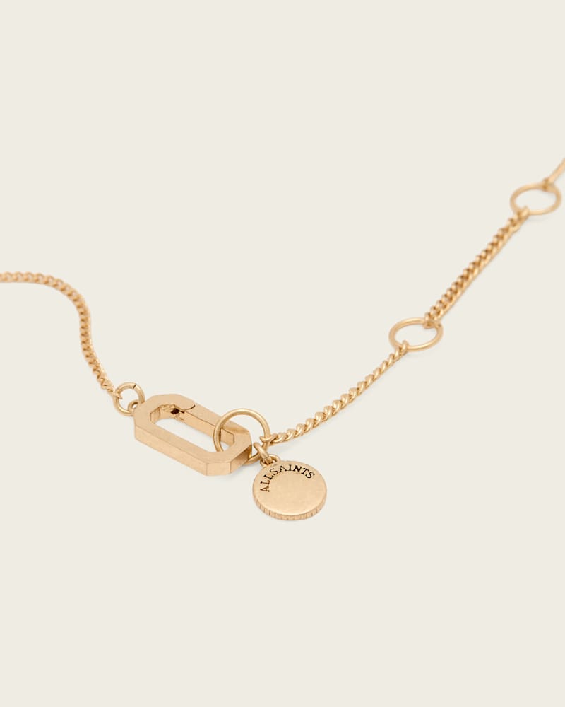 Laio Pave Spike Necklace