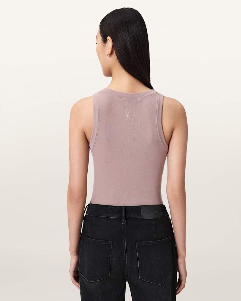 Rina Crew Neck Sleeveless Tank Top 