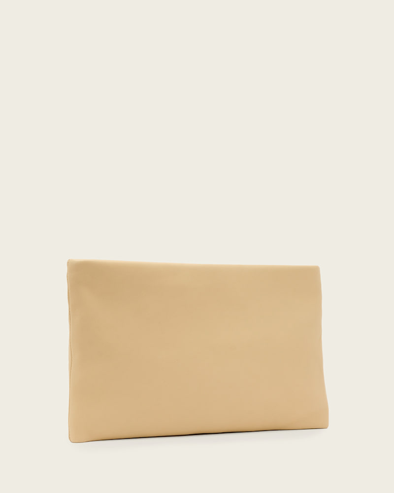 Bettina Leather Clutch Bag