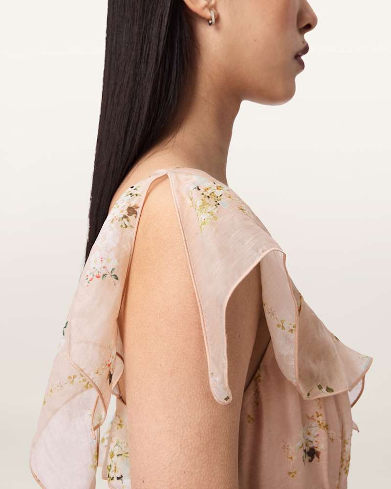 Sienna Ruffle Maxi Dress