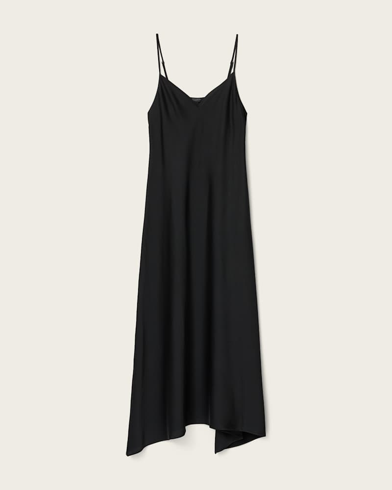 Leona V-Neck Maxi Slip Dress