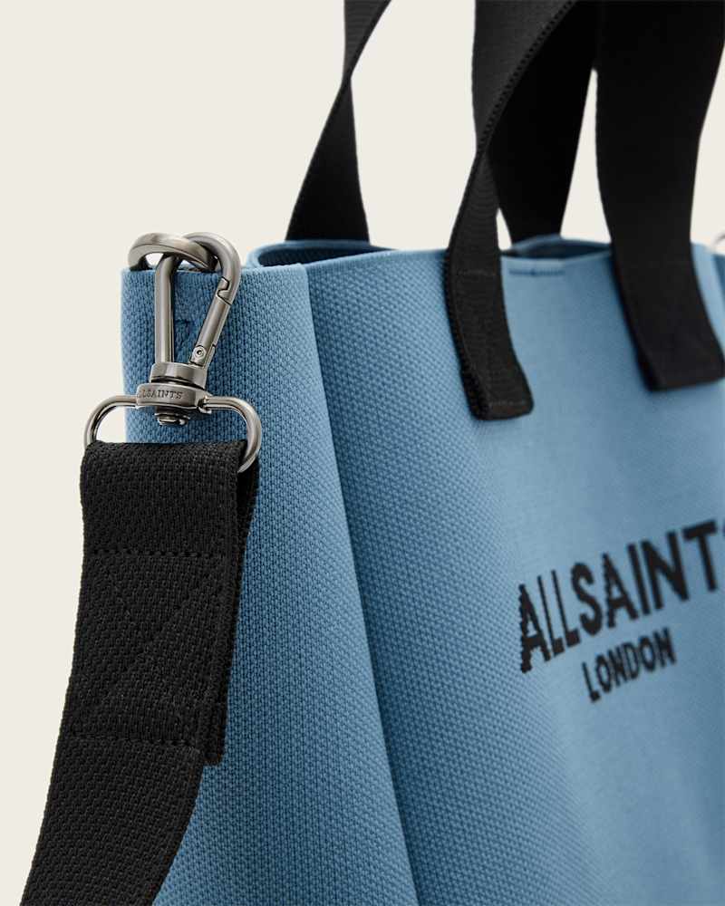 Izzy Logo Print Knitted Mini Tote Bag