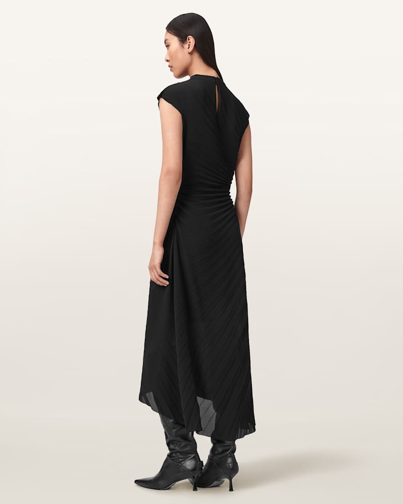 Rayanna Pleated Midi Dress