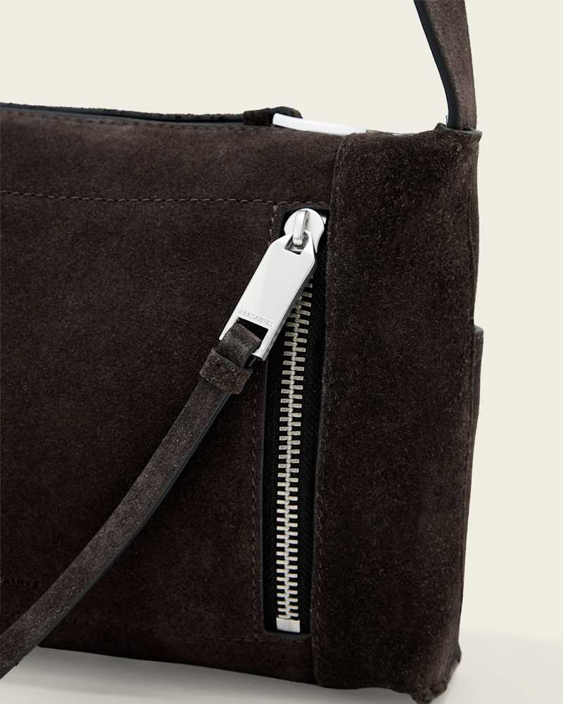 Alba Suede Crossbody Bag