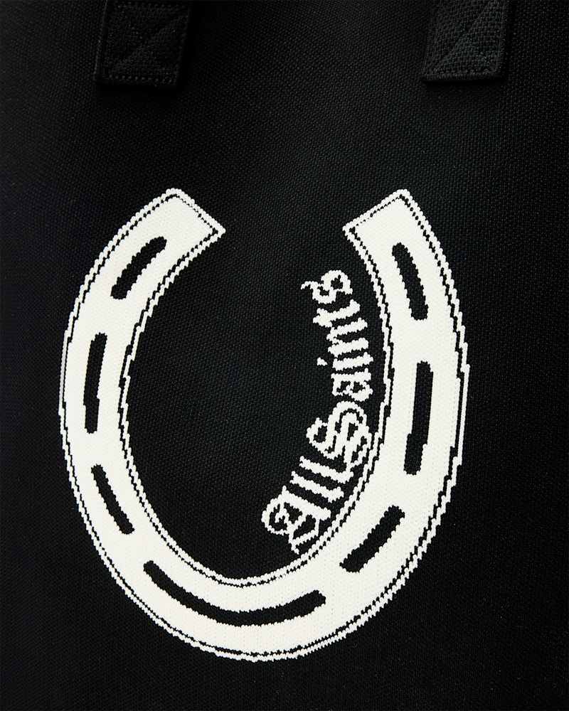 Izzy Horseshoe Knitted Tote Bag