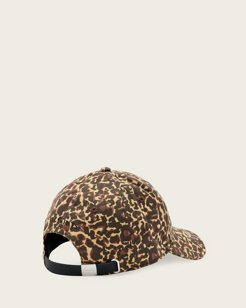 Casey Leopard Print Baseball Cap
