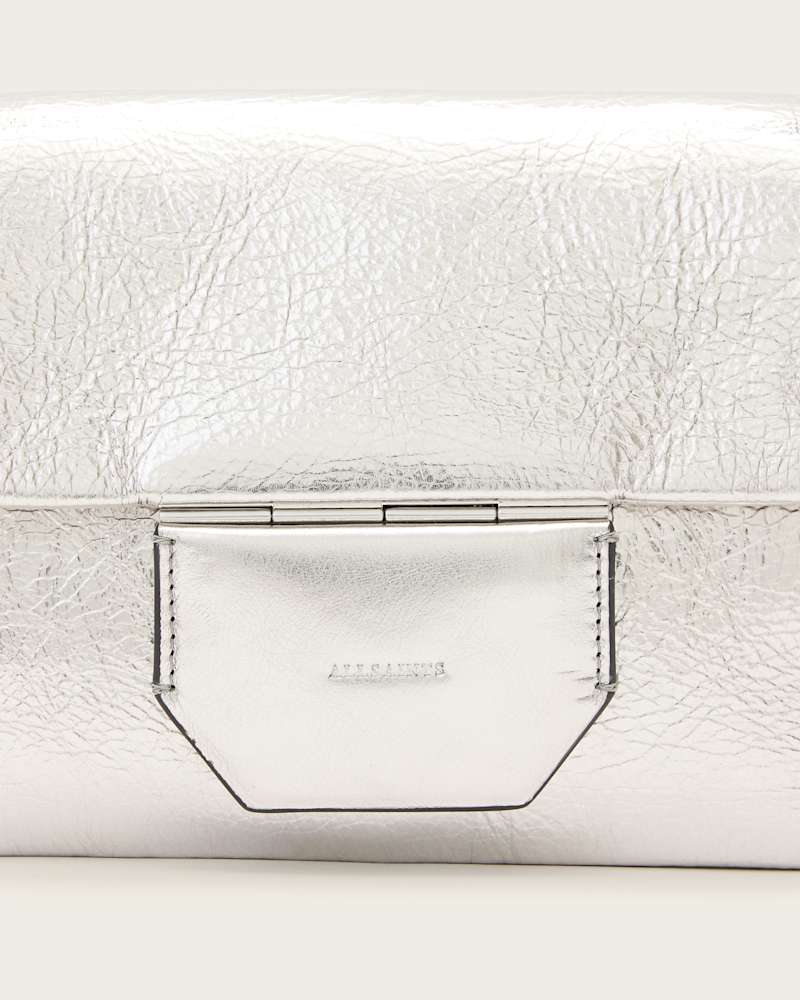 Jupiter Metallic Leather Crossbody Bag