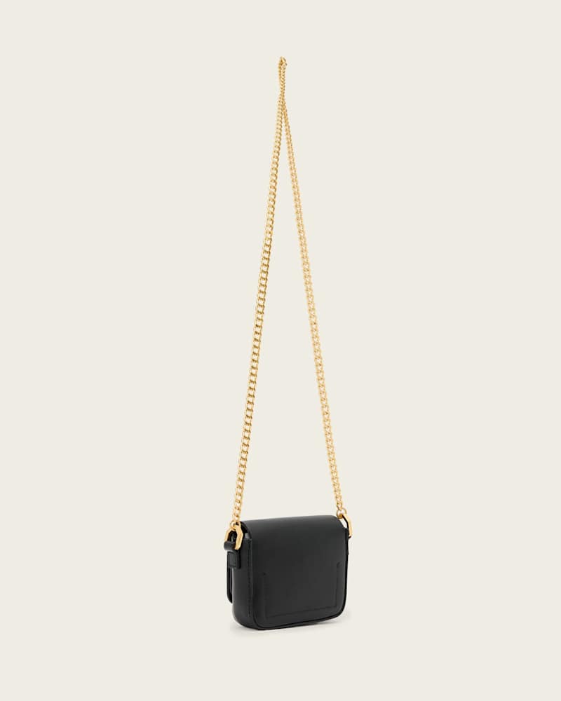 Etta Leather Chain Crossbody Bag