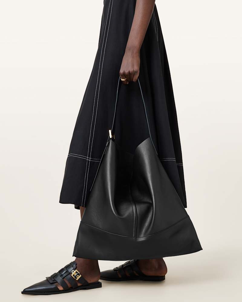 Asha Leather Shoulder Bag