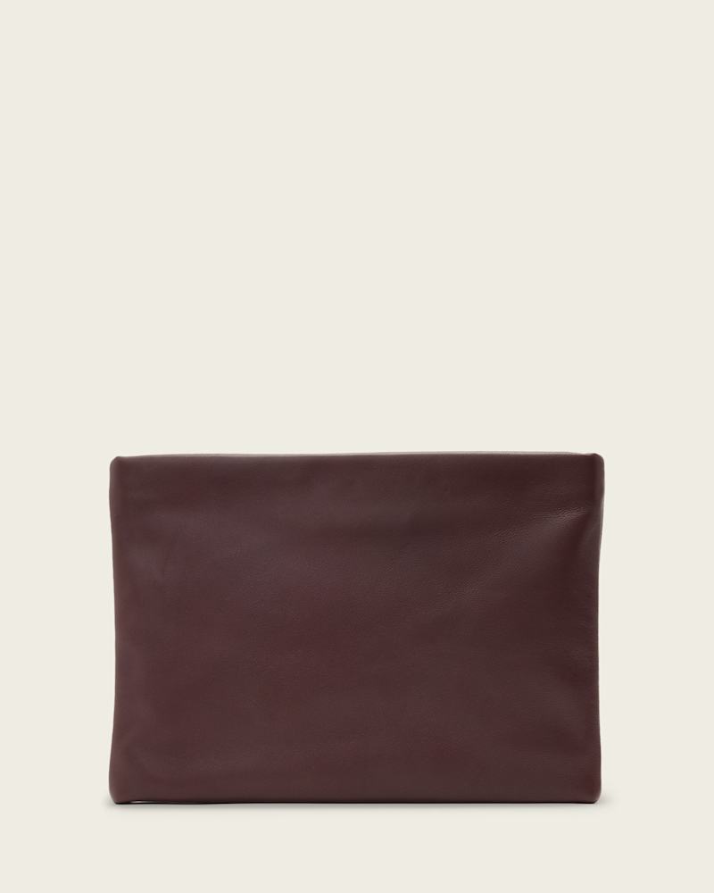 Bettina Leather Clutch Bag