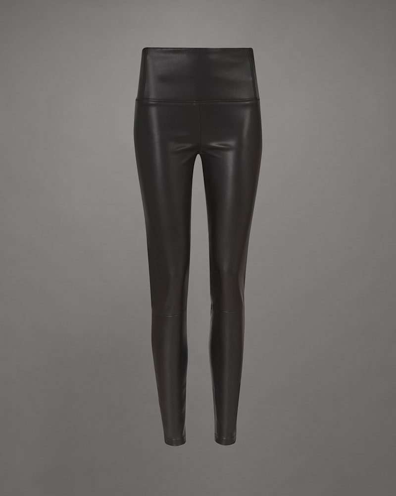 Cora High-Rise Skinny Fit Faux Leggings
