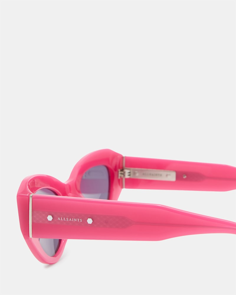 Calypso Bevelled Cat Eye Sunglasses