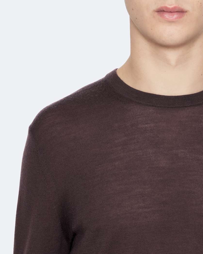 Mode Merino Crew Neck Ramskull Jumper