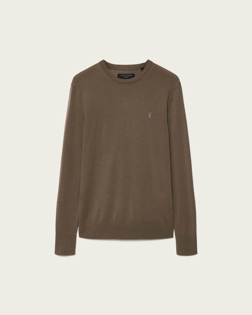 Mode Merino Crew Neck Ramskull Jumper