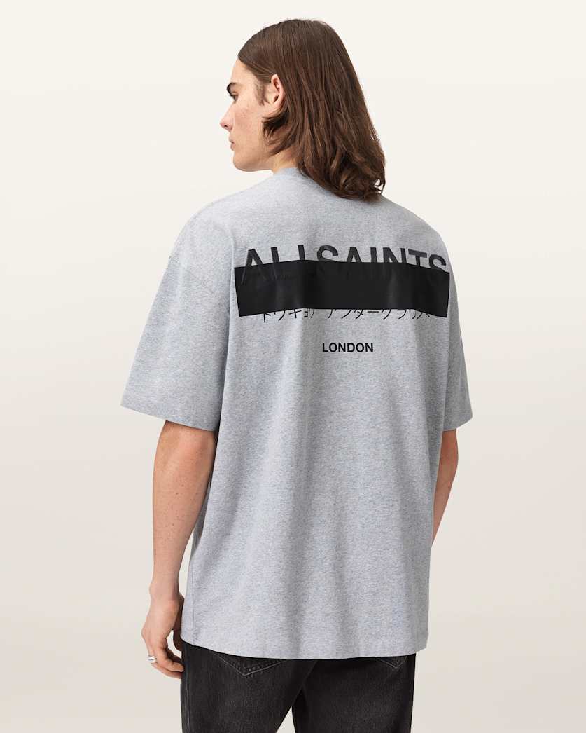 Redact Oversized Embroidered Logo T-Shirt