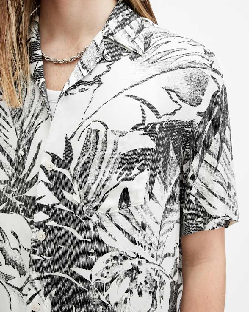 Pulse Printed Relaxed Fit Shirt