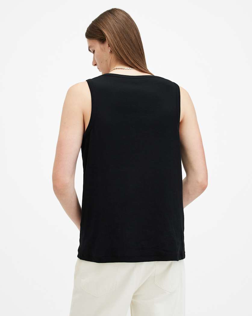 Edwards Ramskull Embroidered Ribbed Vest