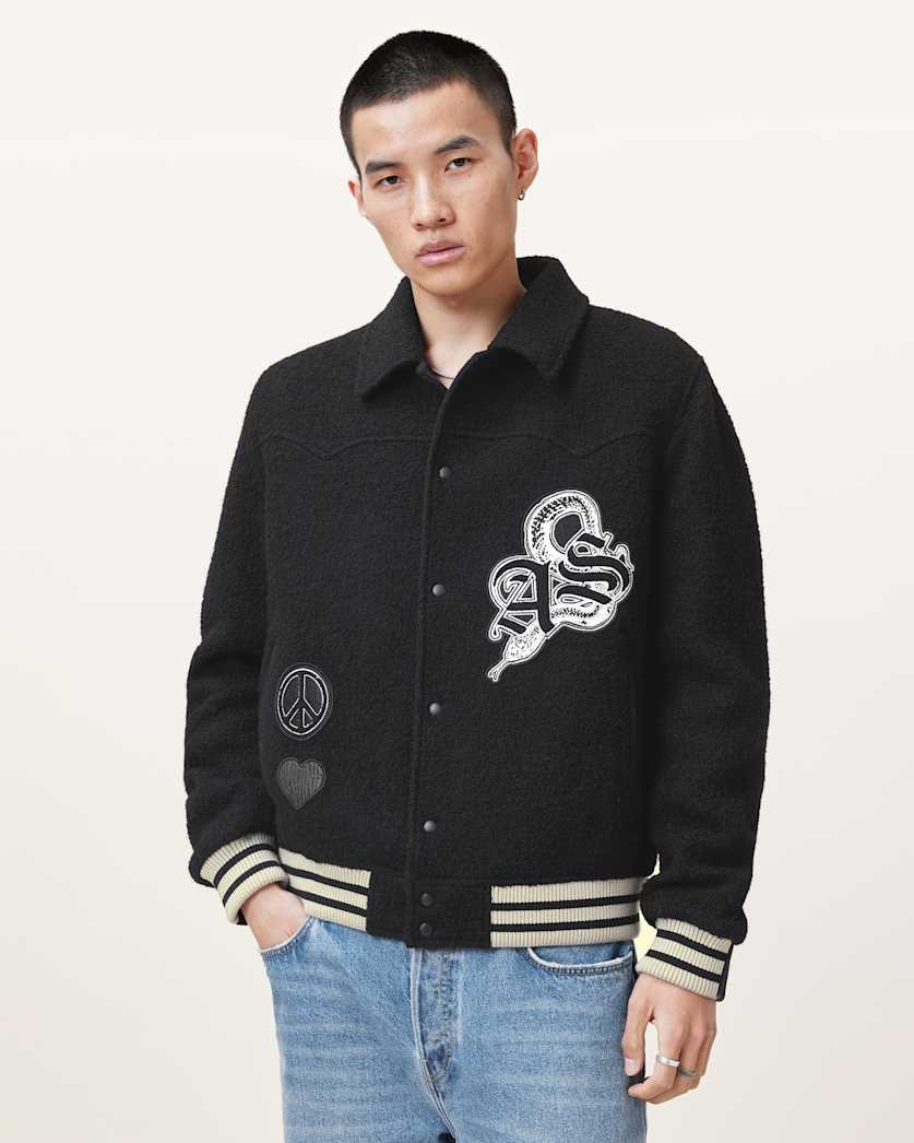 Ambaum Patch Bomber Jacket