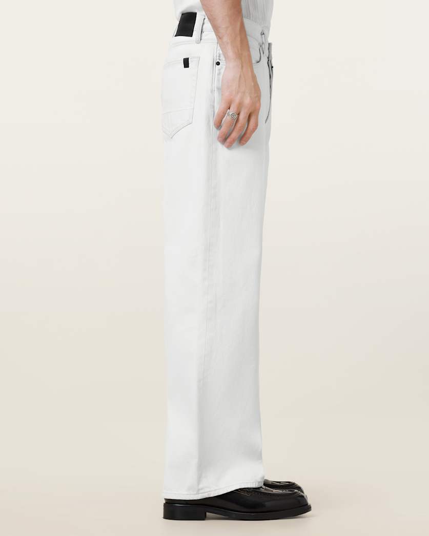 Lenny Loose Fit Wide Leg Denim Jeans