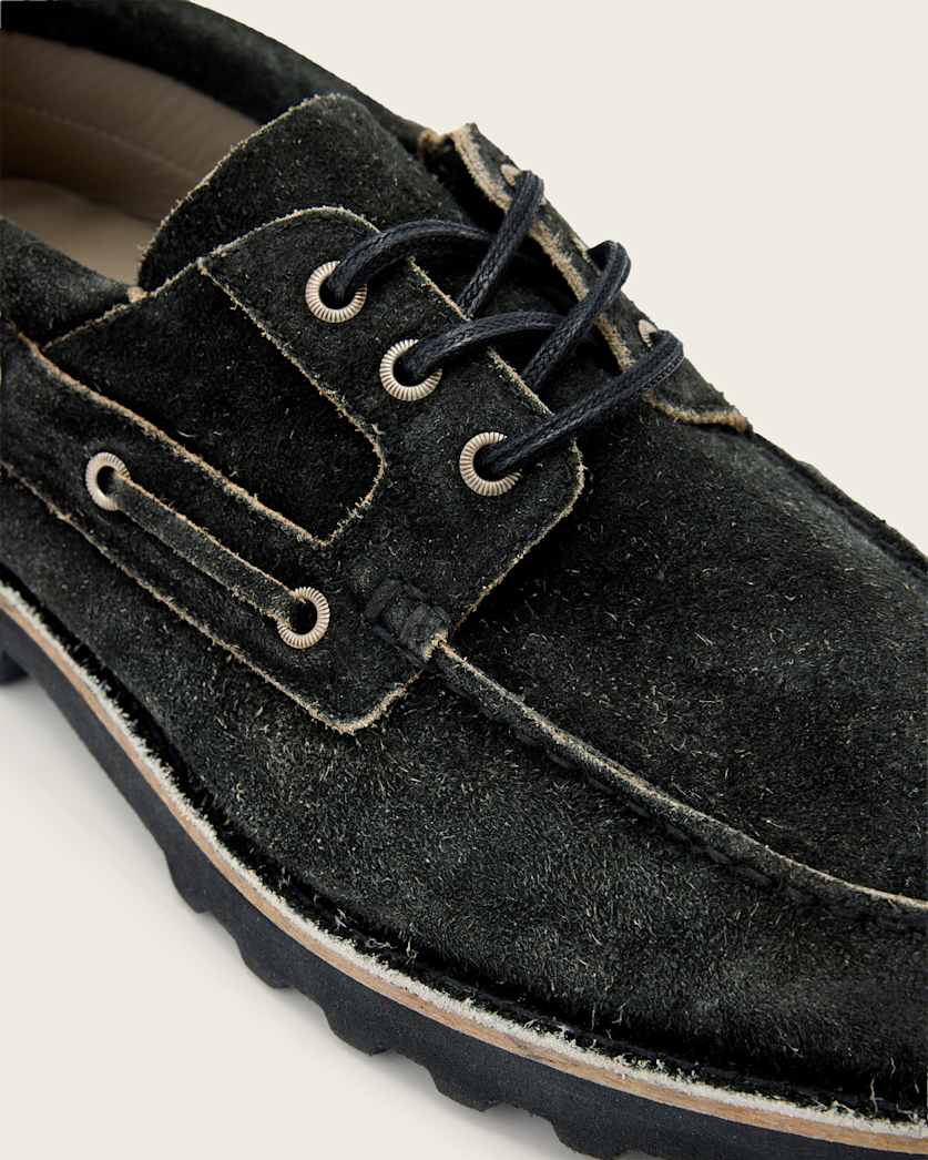 Skiff Suede Boat Shoes